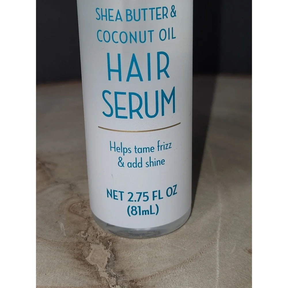 Trader Joe's Shea Butter & Coconut Oil Hair Serum‎ Tame Frizz Add Shine 2.75 oz